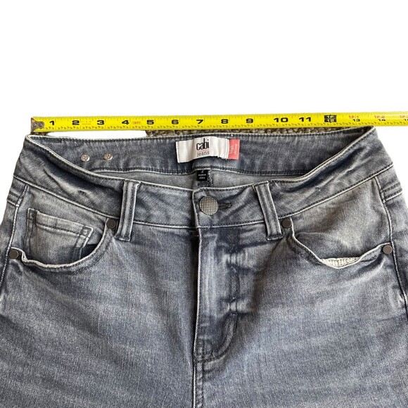 Cabi high skinny distressed jean gray blue size 2 - Picture 7 of 10